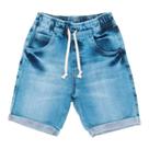 Bermuda Jeans Menino Tamanho 12 Mania Kids