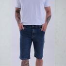 Bermuda Jeans Tradicional Barra Normal Masculino Revanche Naque Bermuda Jeans Tradicional Barra Normal Masculino Revanche Naque