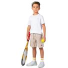 Bermuda Jogger Menino Mania Kids Collor Areia