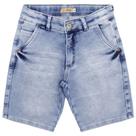 Bermuda Juvenil Look Jeans Clássica Jeans Moletom Bermuda Juvenil Look Jeans Clássica Jeans Moletom