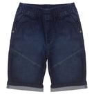 Bermuda Juvenil Look Jeans Moletom Jeans