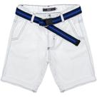 Bermuda Juvenil Look Jeans Sarja Alvejada Clear - UNICA - 6