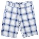 Bermuda Juvenil Look Jeans Sarja Xadrez Collor