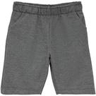 Bermuda Juvenil Moletom sem Flanela Malwee Kids Ref. 085027 Cor:Cinza EscuroTamanho:18