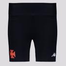 Bermuda Kappa Vasco Supp Aimee Feminino Preto