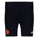 Bermuda Kappa Vasco Supp Aimee - Feminino - Preto