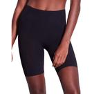 Bermuda Longa em Microfibra Preto Aderência ao Corpo Hope Bermuda Longa em Microfibra Preto Aderência ao Corpo Hope
