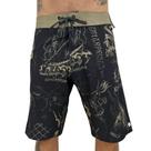 Bermuda Lost Enterprises Logo Tamanho:42Cor:Preto