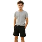 Bermuda Luc.Boo Boxer Nylon Hidronatic Elastano Preto Verão