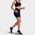 Bermuda Lupo LSport Run 7 Pocket Feminina - Preto - M Bermuda Lupo LSport Run 7 Pocket Feminina - Preto - M