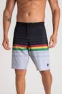 Bermuda Maresia Boardshort Reggae Stripes 20 Masculino Adulto Ref. 10423177