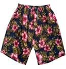 Bermuda Masc Adulto Floral Praia Verão 2 Bolsos Lat Ref 386