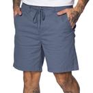 Bermuda Masculina Broken Rules Sarja Reta Azul Marinho Bermuda Masculina Broken Rules Sarja Reta Azul Marinho