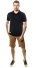 Bermuda Masculina Comfort Cós Elástico Ocre - CO2