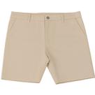 Bermuda Masculina Contra Regra Sarja Bege Plus Size