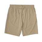 Bermuda Masculina Delkor Plus Size Tactel Bege Escuro