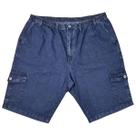 Bermuda Masculina Elastico Cargo com Cordão Plus size