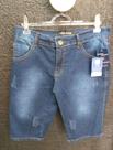 bermuda masculina em jeans com elastano trad tamanho do 36 ao 46