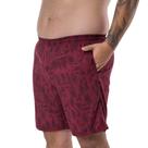 Bermuda Masculina em Microfibra com Estampa de Falcão Bermuda Masculina em Microfibra com Estampa de Falcão