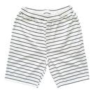 Bermuda Masculina em Tecido Flame Branco com Listras Tamanho GG Basic+