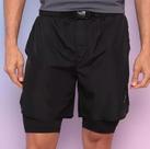 Bermuda Masculina Enfim Active Poliéster Preto