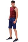 Bermuda Masculina Jeans Escuro Bermuda Masculina Jeans Escuro