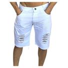 Bermuda Masculina Jeans Verão Short Destroyed Qualidade Top Bermuda Masculina Jeans Verão Short Destroyed Qualidade Top