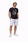Bermuda Masculina Moletom Six One Preto Conforto e Estilo Casual