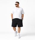 Bermuda Masculina Plus Size Com Bolsos Good Bless Preto