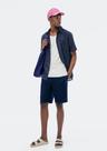Bermuda Masculina Reta Texturizada Com Linho Hering