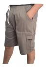 Bermuda Masculina Sarja Brim Algodão 4 Bolsos