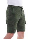 Bermuda Masculina Sarja Camuflado Verde Bermuda Masculina Sarja Camuflado Verde