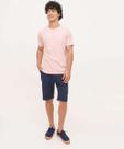 Bermuda Masculina Sarja Chino Marisa Azul-25125
