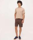 Bermuda Masculina Sarja Marisa Marrom-25141 Bermuda Masculina Sarja Marisa Marrom-25141