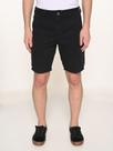 Bermuda Masculina Sarja Slim Cargo - Preto