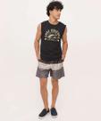 Bermuda Masculina Surf Listras Marisa Cinza-76010
