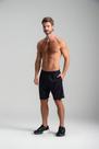 Bermuda Masculina Theo Comfy Preta Confortável e Versátil para o Dia a Dia