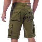 Bermuda Masculino Cargo Verde Lisa Premium Super Reforçadas - Icari Bermuda Masculino Cargo Verde Lisa Premium Super Reforçadas - Icari
