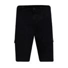 Bermuda Max Denim Cargo Masculino - Preto