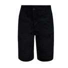 Bermuda Max Denim Chino Plus Curvy Masculino - Preto