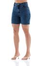 Bermuda Meia Coxa Jeans Feminina Arauto