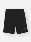 Bermuda Menino em Moletom Jurassic World Preto Kippos
