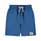 Bermuda Moletinho Azul Malwee Kids