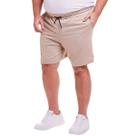 Bermuda Moletinho Plus Size Masculina
