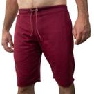 Bermuda moletom adulto slim com 3 bolsos punho com elástico e cordão