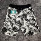 Bermuda Moletom Floral Branco - Tamanho 48 a 50 ( Tam. GG ) - Dryas