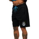 Bermuda Moletom Grêmio Oficial Masculina Torcedor