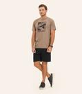 Bermuda Moletom Masculina Diametro Preto