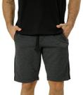 Bermuda Moletom Masculina Ixória Chumbo Preta
