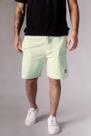 Bermuda moletom masculina verde bananinha
